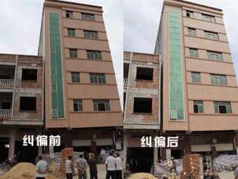滨州沾化区倾斜纠正