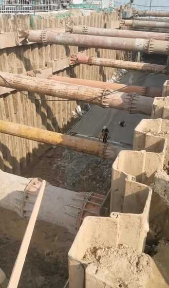 滨州沾化区管廊降水